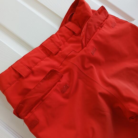 Spyder Insulated Ski Snow Pants Kids size 20 red orange 3M Thinsulate worn - Picture 8 of 16